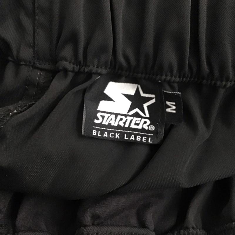 スターター STARTER パンツ ワークパンツ、ペインターパンツ ワイドパンツ カジュアルパンツ ワークパンツ M ロゴ、文字 黒 / ブラック /  メンズ USED 古着 中古 10141406