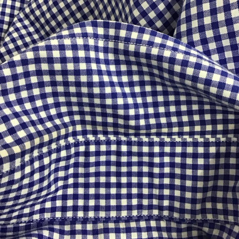 ラルフローレン RALPHLAUREN シャツ、ブラウス 長袖 長袖シャツ チェックシャツ カラーシャツ ボタンダウンシャツ M チェック 白 / ホワイト / X 青 / ブルー /  メンズ USED 古着 中古 10127982