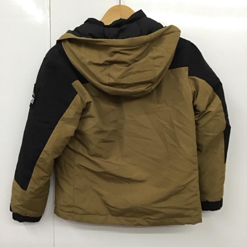 キャンプセブン CAMP7 ジャケット、上着 ジャンパー、ブルゾン CP44032001 2WAY中綿切り替えアウター キッズ 140cm 140cm ロゴ、文字 黒 / ブラック / X ベージュ / ベージュ /  ボーイズ USED 古着 中古 10119590