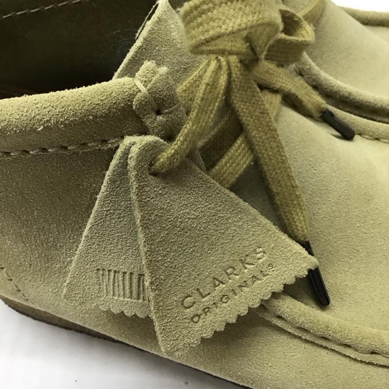 クラークス Clarks ブーツ ショートブーツ 11826 ワラビーブーツ 261555167080 UK8 US9 US：9 無地 ベージュ / ベージュ /  メンズ USED 古着 中古 10116245