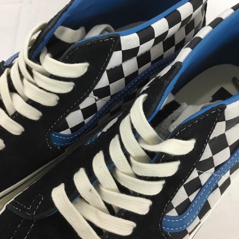 バンズ VANS スニーカー スニーカー 721278 PREMIUM SK8-MID REISSUE 83 29.5cm 箱有 LIBERAIDERS 29.5cm チェック 黒 / ブラック / X 青 / ブルー / X 灰 / グレー /  メンズ USED 古着 中古 10133915
