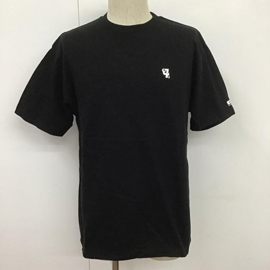 レッドキャップ RED KAP Tシャツ 半袖 半袖カットソー プリントTシャツ クルーネックカットソー L プリント 黒 / ブラック /  メンズ USED 古着 中古 10107779