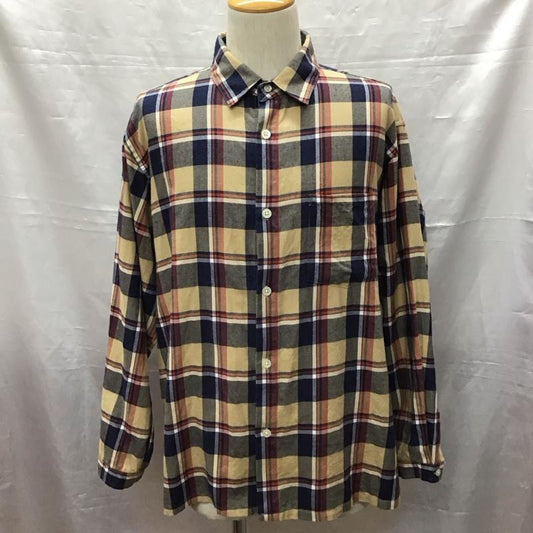 シップス SHIPS シャツ、ブラウス 長袖 111-15-0379 リラックスフィット レギュラーカラー ネルシャツ XL チェック マルチカラー / マルチカラー /  メンズ USED 古着 中古 10117023