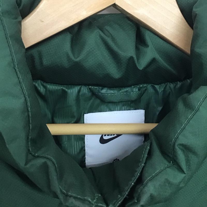 ナイキ NIKE ジャケット、上着 ジャンパー、ブルゾン fb7369-323 クラブジャケット ダウンジャケット アウター 5号 ロゴ、文字 緑 / グリーン /  メンズ USED 古着 中古 10146657