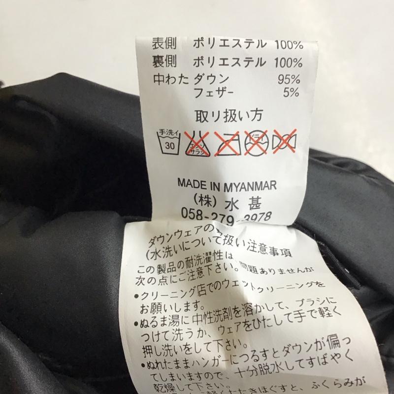 ファーストダウン FIRST DOWN ジャケット、上着 ダウンジャケット 740050 M 無地 黒 / ブラック /  メンズ USED 古着 中古 10119768