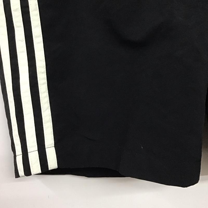アディダス adidas パンツ ショートパンツ cw1305 スイムショーツ ハーフパンツ スポーツウェア M ロゴ、文字 黒 / ブラック /  メンズ USED 古着 中古 10140891