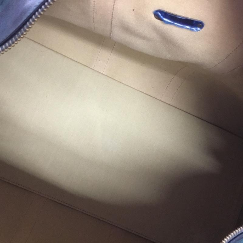 ポロラルフローレン POLO RALPH LAUREN ボストンバッグ ボストンバッグ チェック ロゴ、文字 緑 / グリーン / X 茶 / ブラウン /  メンズ USED 古着 中古 10140052