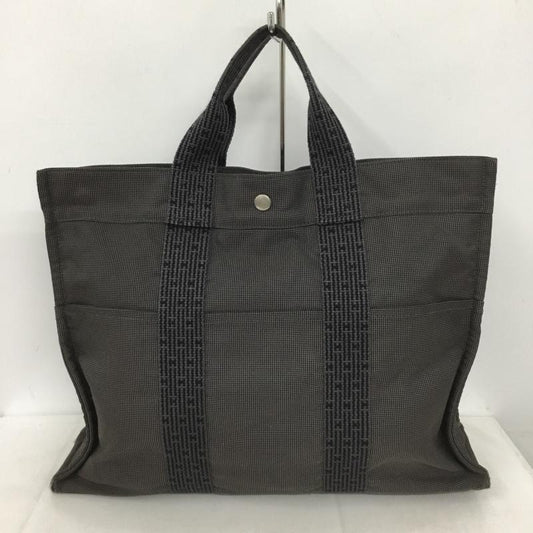 エルメス HERMES トートバッグ トートバッグ 無地 チャコールグレー / チャコールグレー /  メンズ USED 古着 中古 10138854