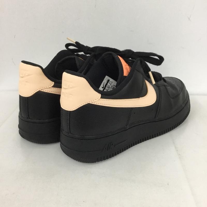 ナイキ NIKE スニーカー スニーカー 315115-039 WMNS AIR FORCE 1 07 27.5cm 27.5cm ロゴ、文字 黒 / ブラック / X 桃 / ピンク /  メンズ USED 古着 中古 10129546