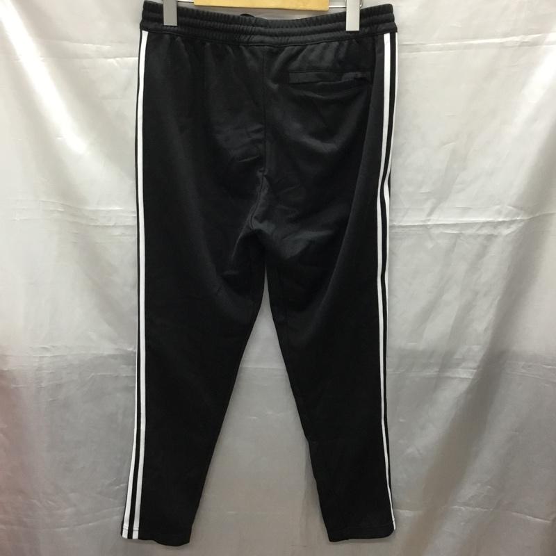 アディダス adidas ボトムス ボトムス cw1269 トラックパンツ ジャージパンツ スポーツウェア L ロゴ、文字 黒 / ブラック / X 白 / ホワイト /  メンズ USED 古着 中古 10114159