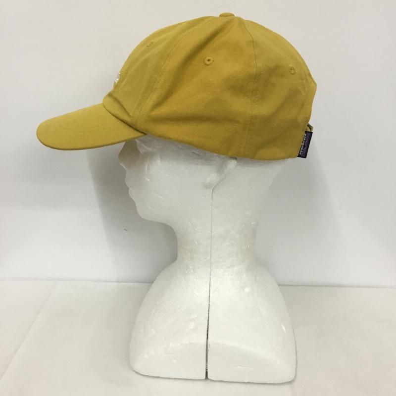 パタゴニア patagonia 帽子 キャップ netplus ロゴ、文字 黄 / イエロー /  メンズ USED 古着 中古 10143298