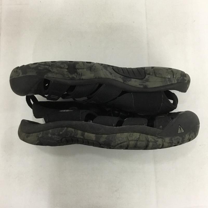 キーン KEEN サンダル サンダル 1020285 NEWPORT H2 28cm 28.0cm ロゴ、文字 黒 / ブラック /  メンズ USED 古着 中古 10143274