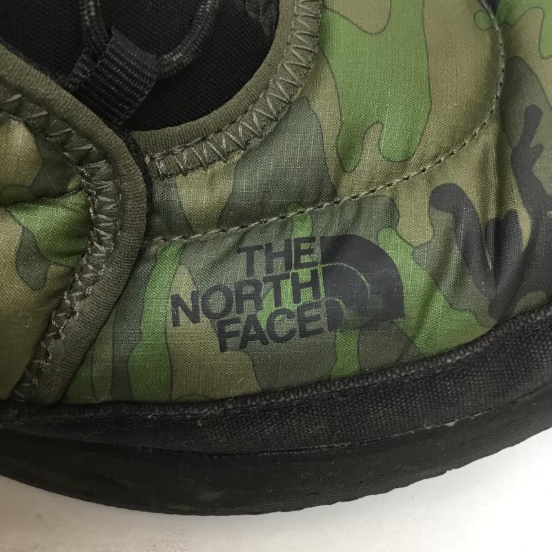ザノースフェイス THE NORTH FACE ブーツ ショートブーツ NF0A7W4O チャッカブーツ 28.0cm カモフラージュ柄・迷彩 緑 / グリーン /  メンズ USED 古着 中古 10136323