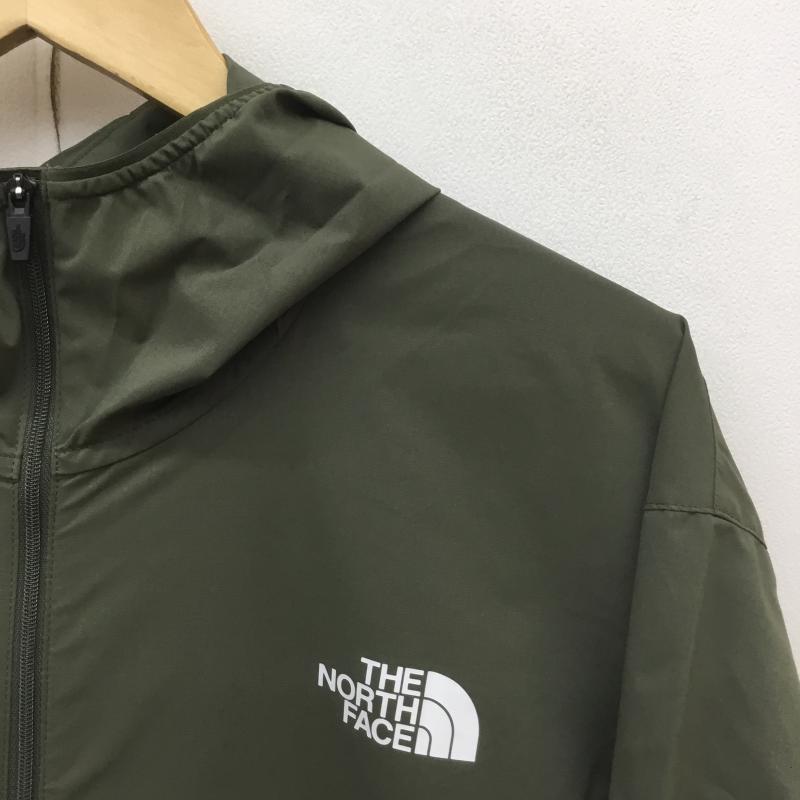 ザノースフェイス THE NORTH FACE ジャケット、上着 ジャケット、ブレザー ES Anytime Wind Hoodie ES エニータイムウインドフーディ NP72385 タグ付 L ロゴ、文字 カーキ / カーキ /  メンズ USED 古着 中古 10108111
