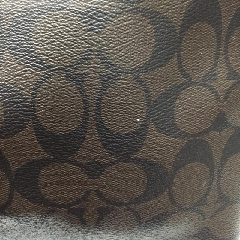 コーチ COACH セカンドバッグ セカンドバッグ F29508 クラッチバッグ シグネチャー 総柄 ダークブラウン / ダークブラウン / X 黒 / ブラック /  メンズ USED 古着 中古 10118916