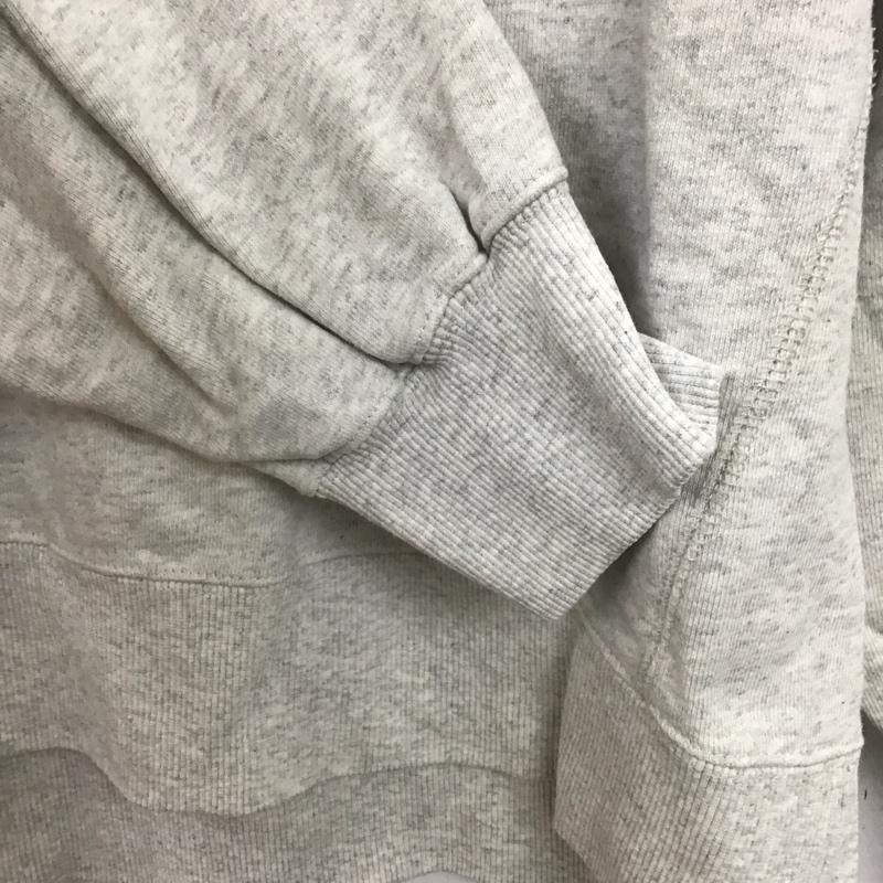 ローリーズファーム LOWRYS FARM トレーナー 長袖 FREE ロゴ、文字 灰 / グレー /  レディース USED 古着 中古 10141229