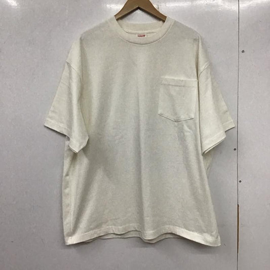 フリークスストア FREAK S STORE Tシャツ 半袖 半袖カットソー 無地Tシャツ クルーネックカットソー L 無地 白 / ホワイト /  メンズ USED 古着 中古 10137230