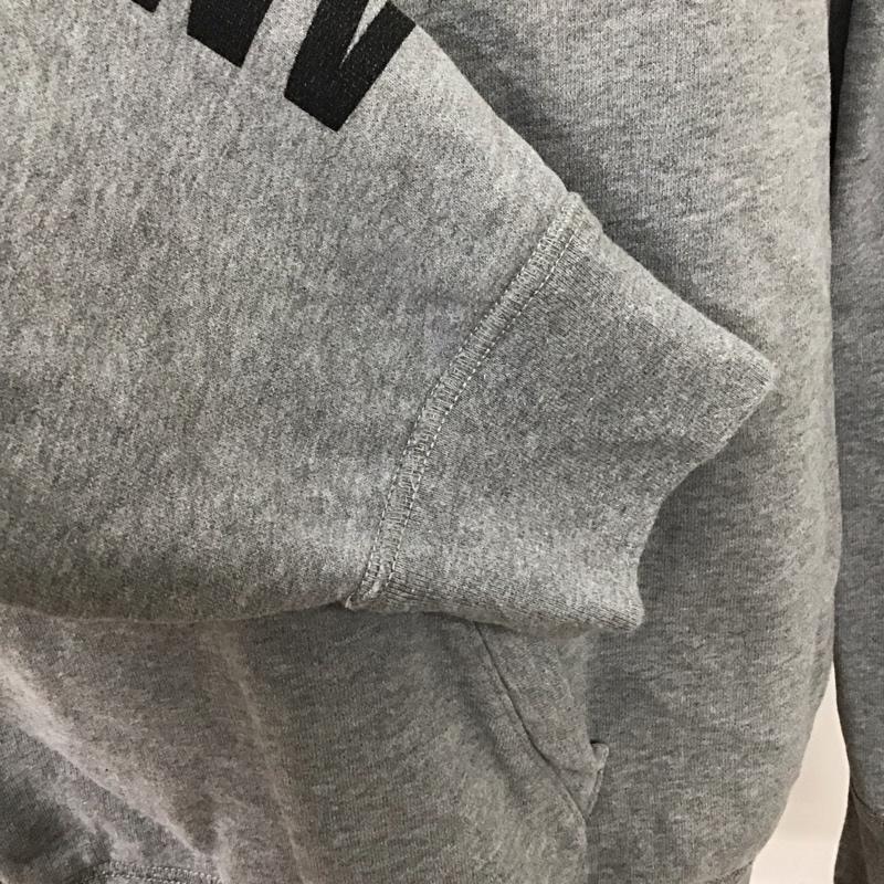 アメリカンイーグル AMERICANEAGLE パーカー 長袖 長袖パーカー フード付きパーカー スウェット トレーナー ロゴ、文字 灰 / グレー /  メンズ USED 古着 中古 10114185