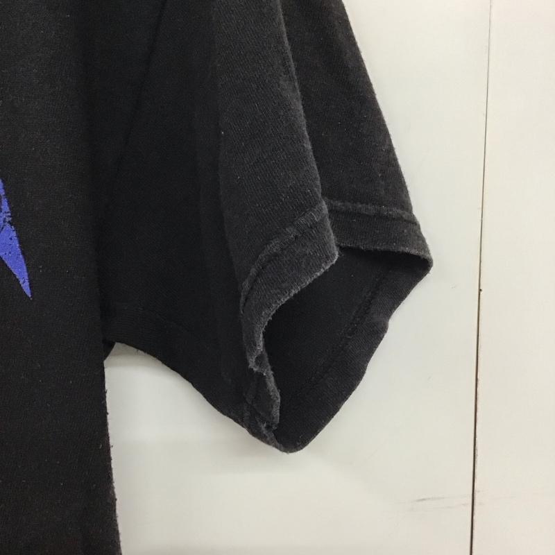 古着 USED Tシャツ 半袖 半袖カットソー プリントTシャツ クルーネックカットソー バンドTシャツ M ロゴ、文字 黒 / ブラック /  メンズ USED 古着 中古 10132910