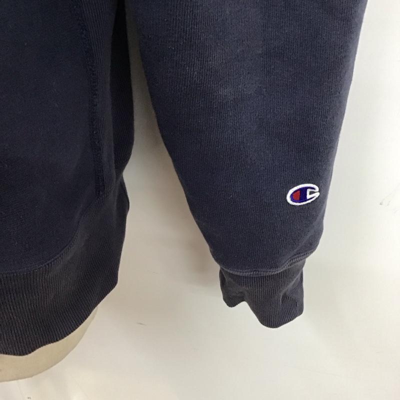 チャンピオン Champion トレーナー 長袖 長袖 XL 無地 紺 / ネイビー /  メンズ USED 古着 中古 10123818
