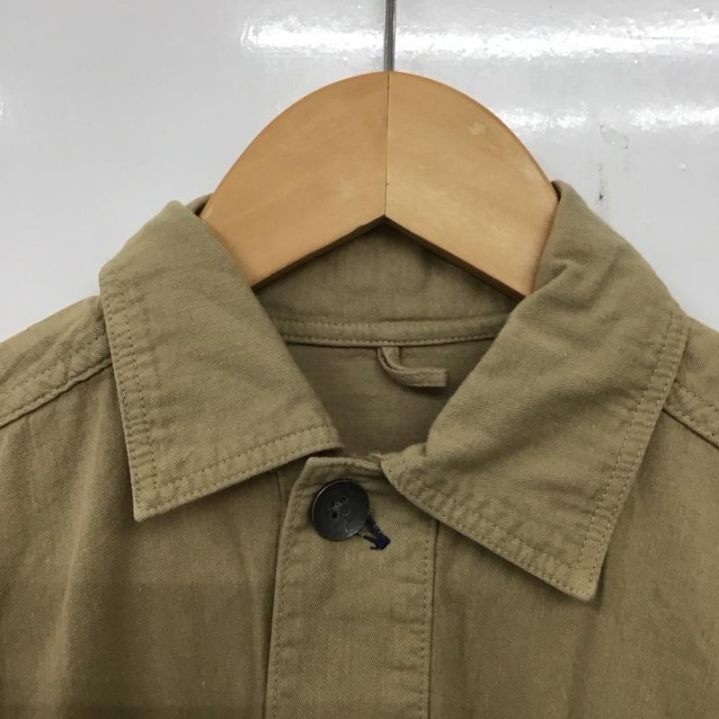 フォーティーファイブアールピーエム 45RPM シャツ、ブラウス 長袖 1 無地 ベージュ / ベージュ /  メンズ USED 古着 中古 10134606