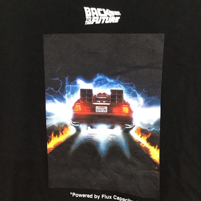 古着 USED Tシャツ 半袖 BACK TO THE FUTURE 映画Tシャツ XL プリント 黒 / ブラック /  メンズ USED 古着 中古 10123382