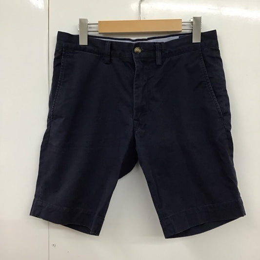 ポロラルフローレン POLO RALPH LAUREN パンツ ショートパンツ ハーフパンツ ショートパンツ カジュアルパンツ 31インチ 無地 紺 / ネイビー /  メンズ USED 古着 中古 10118285