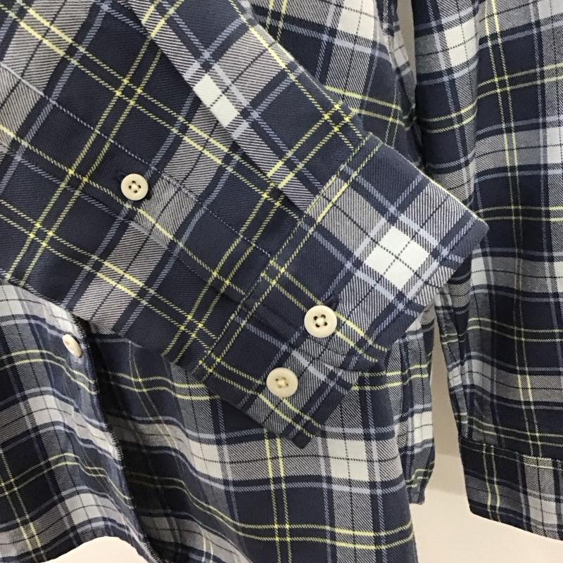 モンベル mont-bell シャツ、ブラウス 長袖 長袖シャツ カラーシャツ ポケットシャツ 長袖カットソー チェックシャツ L チェック マルチカラー / マルチカラー /  メンズ USED 古着 中古 10114495