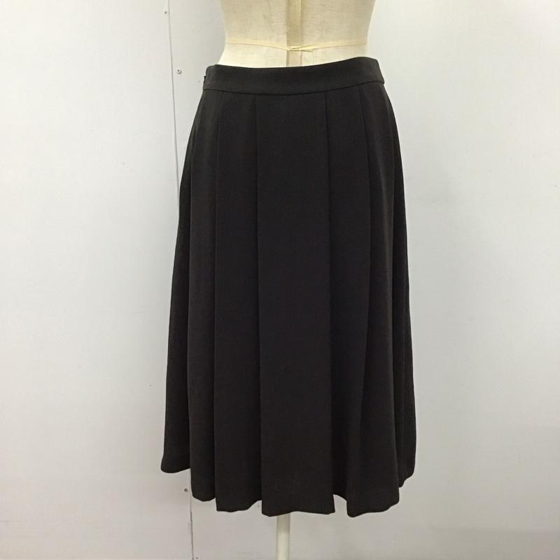マッキントッシュ Mackintosh スカート ひざ丈スカート 38 無地 黒 / ブラック /  レディース USED 古着 中古 10121169