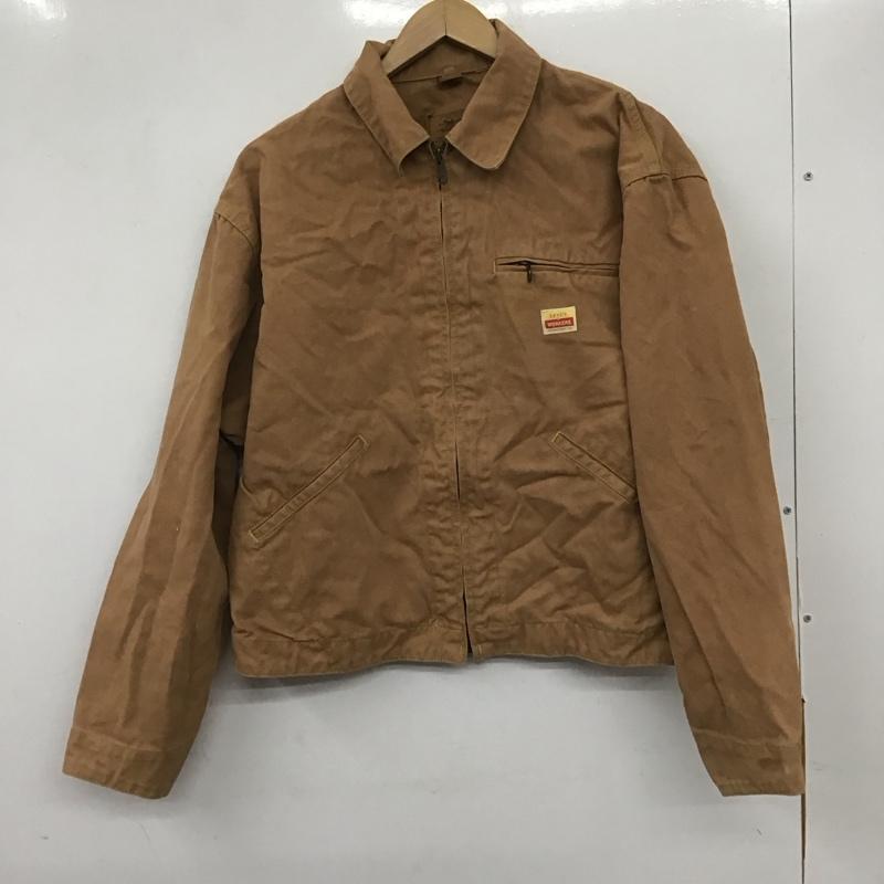 リーバイストラウスアンドコー Levi Strauss & co. ジャケット、上着 ジャケット、ブレザー ジップアップジャケット Gジャン デニムジャケット 40 ロゴ、文字 橙 / オレンジ /  メンズ USED 古着 中古 10134872