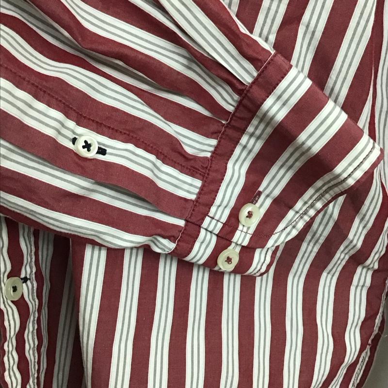 トミーヒルフィガー TOMMY HILFIGER シャツ、ブラウス 長袖 長袖シャツ ストライプシャツ カラーシャツ L ストライプ マルチカラー / マルチカラー /  メンズ USED 古着 中古 10130330