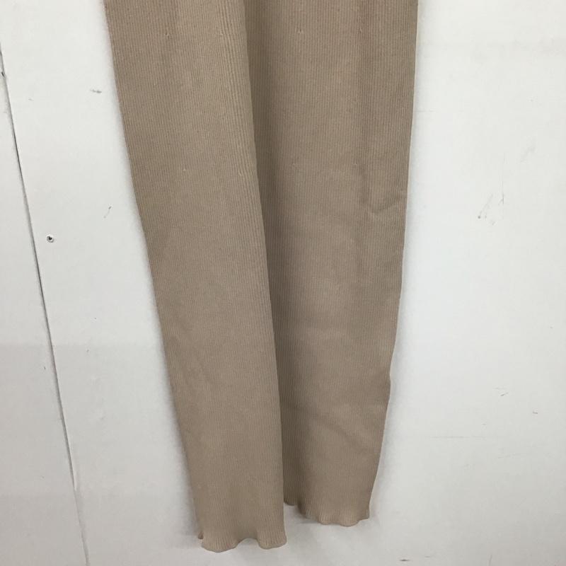 スナイデル SNIDEL ワンピース ロングスカート ノースリーブニットワンピース レース リブニットワンピース ONE SIZE 無地 マルチカラー / マルチカラー /  レディース USED 古着 中古 10143583