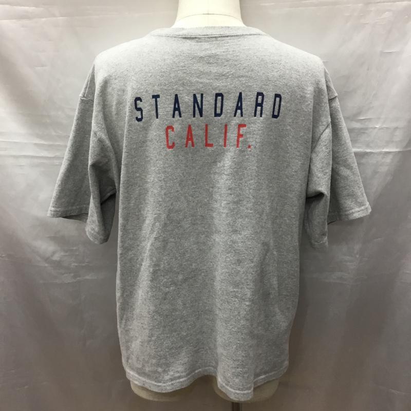 スタンダード カリフォルニア STANDARD CALIFORNIA Tシャツ 半袖 半袖 プリント 灰 / グレー /  メンズ USED 古着 中古 10116725