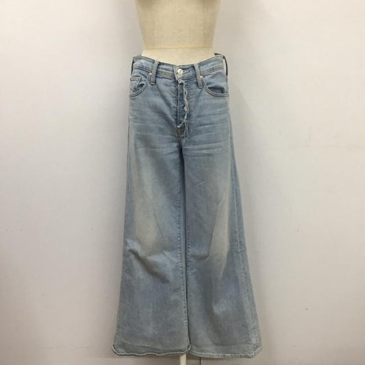 マザー mother パンツ デニム、ジーンズ デニムパンツ スリムパンツ ストレッチパンツ ジーンズ 無地 インディゴ / インディゴ /  レディース USED 古着 中古 10114905