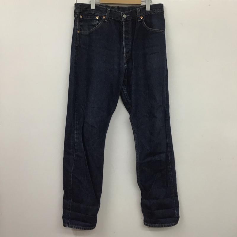 リーバイストラウスアンドコー Levi Strauss & co. パンツ デニム、ジーンズ デニムパンツ ストレートパンツ ワイドパンツ カジュアルパンツ 522 36 無地 インディゴ / インディゴ /  メンズ USED 古着 中古 10106356