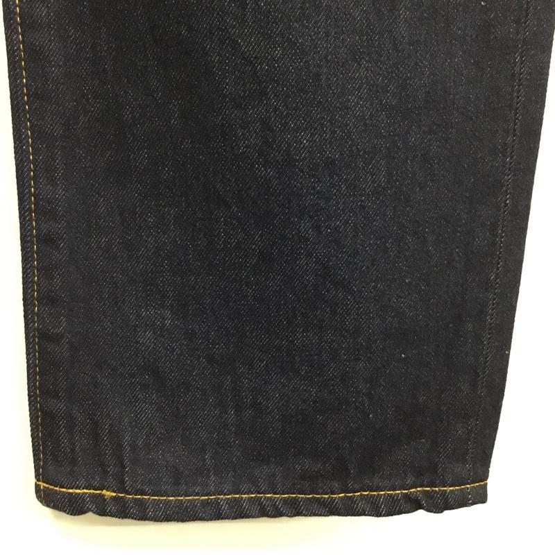 アベイシングエイプ A BATHING APE パンツ デニム、ジーンズ デニムパンツ ストレートパンツ ワイドパンツ カジュアルパンツ XL 無地 インディゴ / インディゴ /  メンズ USED 古着 中古 10117096