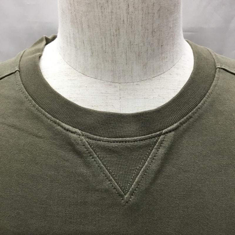 ティンバーランド Timberland Tシャツ 半袖 半袖カットソー プリントTシャツ クルーネックカットソー XL ロゴ、文字 カーキ / カーキ /  メンズ USED 古着 中古 10108381