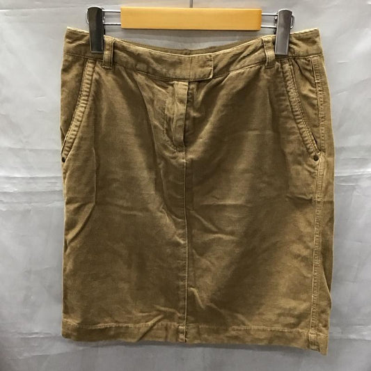 トミーヒルフィガー TOMMY HILFIGER スカート ミニスカート ミニスカート タイトスカート コーデュロイ 6 無地 キャメル / キャメル /  レディース USED 古着 中古 10114900