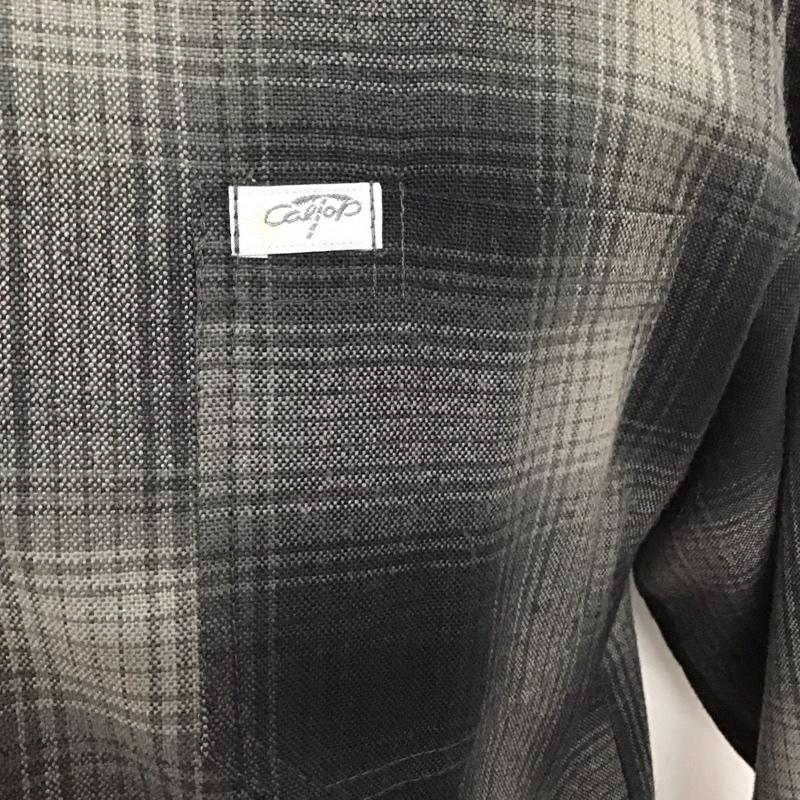 キャルトップ CALTOP シャツ、ブラウス 長袖 チェックシャツ S チェック マルチカラー / マルチカラー /  メンズ USED 古着 中古 10123318