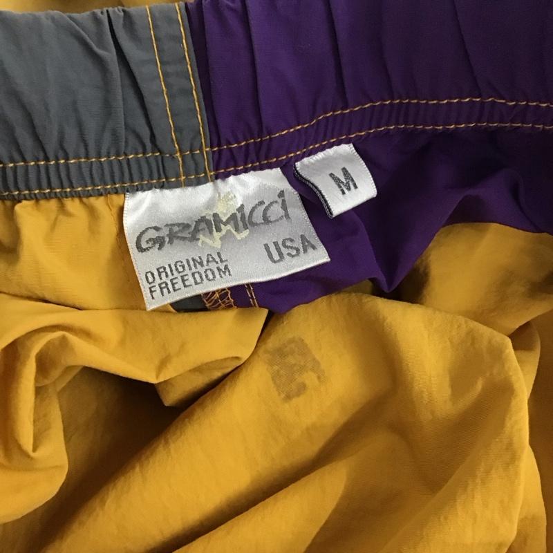 グラミチ GRAMICCI パンツ ショートパンツ gup-19s044 シェルパッカブルショーツ ハーフパンツ ショートパンツ M ロゴ、文字 マルチカラー / マルチカラー /  メンズ USED 古着 中古 10137240