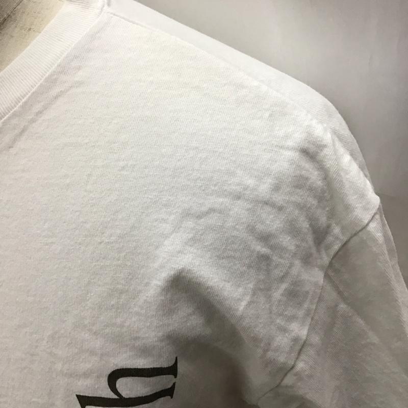 古着 USED Tシャツ 半袖 半袖カットソー プリントTシャツ クルーネックカットソー 古着 M プリント 白 / ホワイト /  メンズ USED 古着 中古 10114121