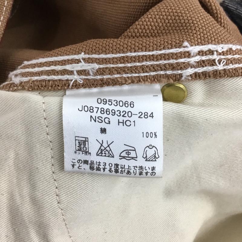 トミー TOMMY パンツ ワークパンツ、ペインターパンツ コットン M ワンポイント 茶 / ブラウン /  メンズ USED 古着 中古 10111207