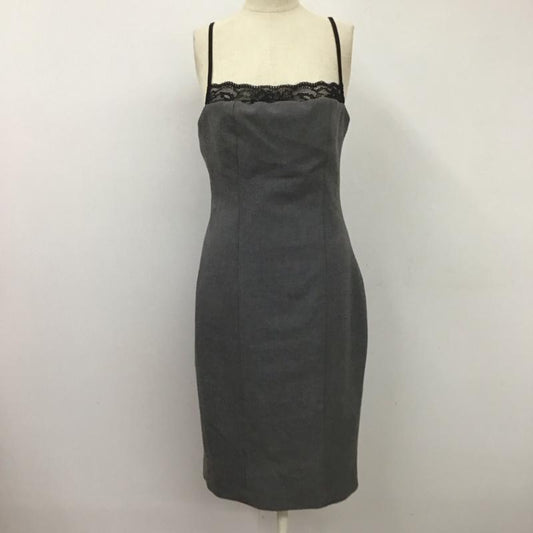 ザラ ZARA ワンピース ロングスカート 8342/271/802 M 無地 灰 / グレー /  レディース USED 古着 中古 10114147