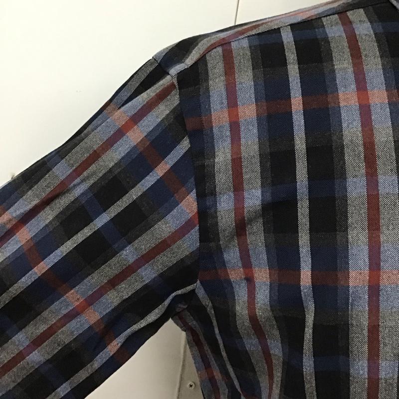 サイベーシックス SCYE BASICS シャツ、ブラウス 長袖 5114-33514 チェックオックス起毛BD長袖シャツ チェックシャツ ボタンダウンシャツ 40 チェック マルチカラー / マルチカラー /  メンズ USED 古着 中古 10111640