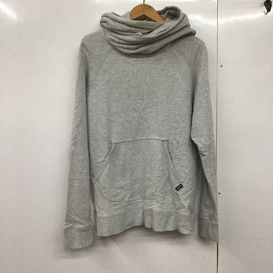 ゴーヘンプ GOHEMP パーカー 長袖 長袖トレーナー スウェット プルオーバー XL 無地 灰 / グレー /  メンズ USED 古着 中古 10143118