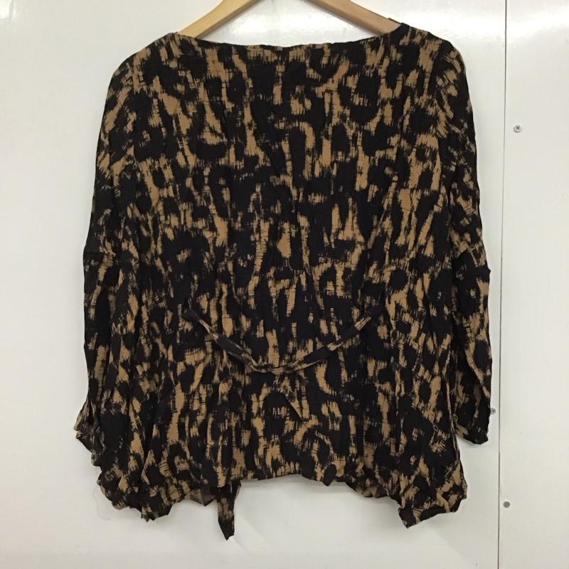 マカフィー MACPHEE シャツ、ブラウス 七分袖 38 総柄 マルチカラー / マルチカラー /  レディース USED 古着 中古 10141232