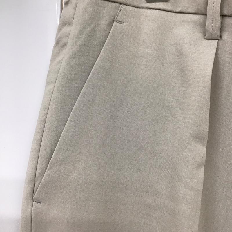 フリークスストア FREAK S STORE パンツ スラックス スラックスパンツ ワイドパンツ カジュアルパンツ センタータックパンツ L 無地 灰 / グレー /  メンズ USED 古着 中古 10114571