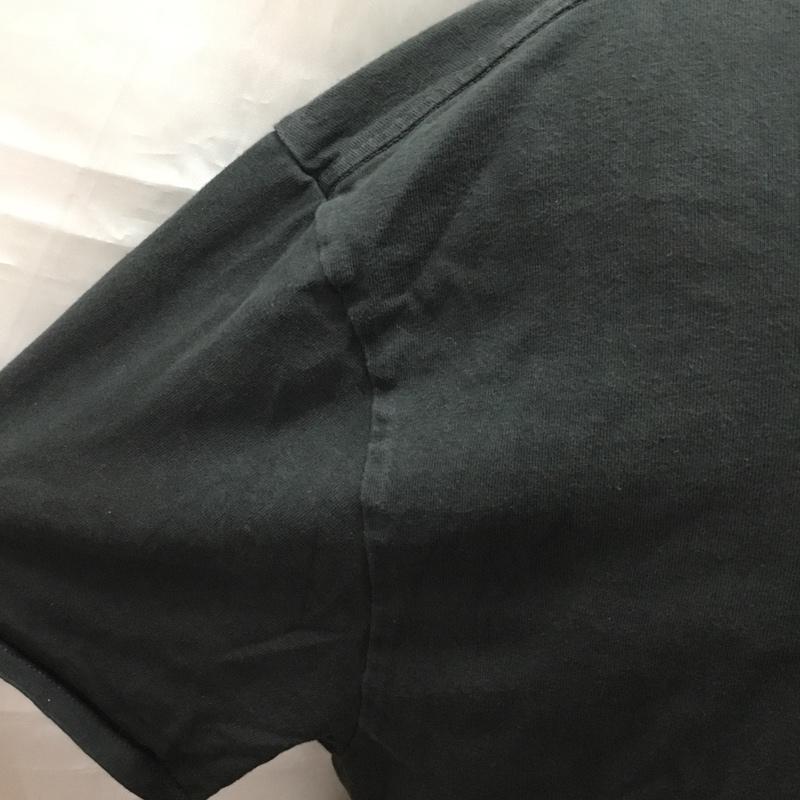 エッセンシャル ESSENTIEL Tシャツ 半袖 XL ロゴ、文字 X 無地 黒 / ブラック /  メンズ USED 古着 中古 10113446