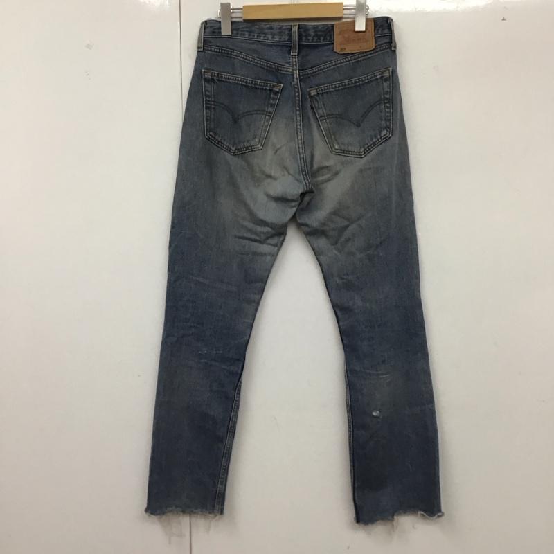 リーバイストラウスアンドコー Levi Strauss & co. パンツ デニム、ジーンズ デニムパンツ ワイドパンツ カジュアルパンツ 31インチ 無地 インディゴ / インディゴ /  メンズ USED 古着 中古 10129514