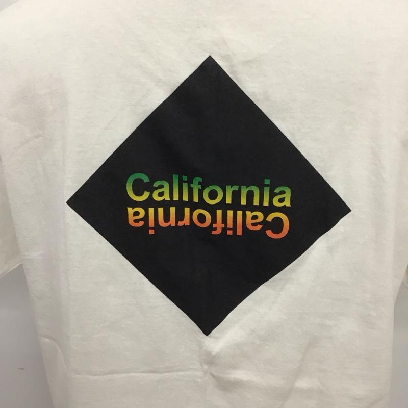 ロンハーマン Ron Herman Tシャツ 半袖 半袖カットソー プリントTシャツ クルーネックカットソー L プリント 白 / ホワイト /  メンズ USED 古着 中古 10126224